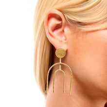 Load image into Gallery viewer, Image 02: Hipanema Boucles D&#39;oreille Earrings Kaldera Gold Hipenema

