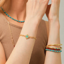 Load image into Gallery viewer, Image 03: Hipanema Bracelet Nectar Turquoise Hipanema
