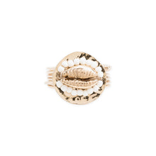 Load image into Gallery viewer, Model Back: Hipanema Bague Solar Gold Hipanema
