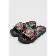 Load image into Gallery viewer, Ipanema Avengers Slide Preto Cinza Laranja
