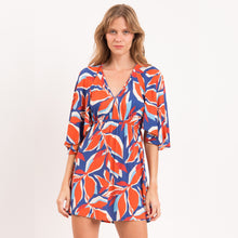 Load image into Gallery viewer, Leaves Mini Dress
