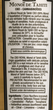 Load image into Gallery viewer, Image 04: Monoï Royal Solaire Monoi Royal Cb Glass Bottle
