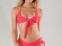 Load and play video in Gallery viewer, Video: Rio De Sol Ensemble Set Dots-Virtual-Pink Kate Madrid
