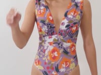 Load and play video in Gallery viewer, Video: Rio De Sol Une Pièce Garden-Flower Anne
