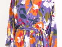 Load and play video in Gallery viewer, Video: Rio De Sol Robe De Plage Garden-Flower Kimono
