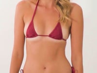 Load and play video in Gallery viewer, Video: Rio De Sol Haut Top Touch-Carmim Tri-Mini
