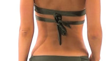 Load and play video in Gallery viewer, Video: Rio De Sol Bas Bottom Croco Transpassado
