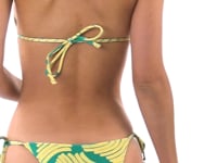 Load and play video in Gallery viewer, Video: Rio De Sol Bas Bottom Banana Yellow Invisible
