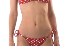 Load and play video in Gallery viewer, Video: Rio De Sol Haut Top Poa Red Frufru
