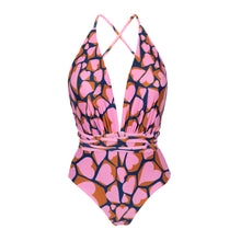 Load image into Gallery viewer, Product Front: Rio De Sol Une Pièce Amore-Pink New Vegas

