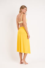 Load image into Gallery viewer, Model Back: Rio De Sol Jupe De Page Bio-Luz-Solar Long Skirt Knot
