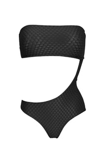 Product Front: Rio De Sol Une Pièce Body Kiwanda Preto Rio