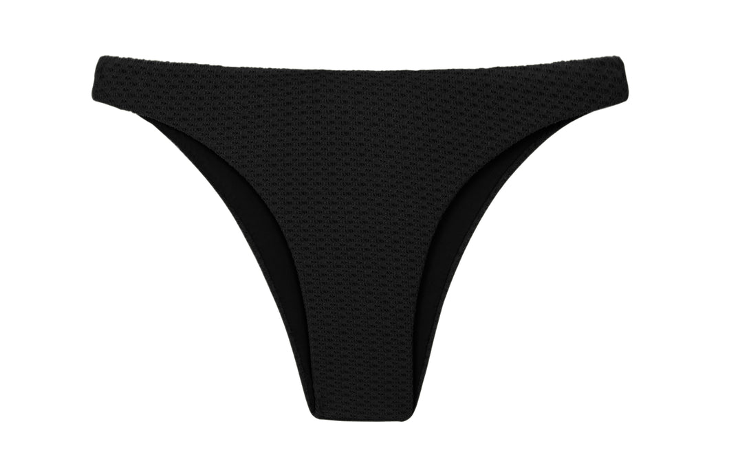 Product Front: Rio De Sol Bas Bottom Bora-Black Leblon