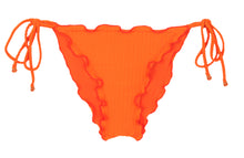 Load image into Gallery viewer, Product Front: Rio De Sol Bas Bottom Dots-Orange Frufru
