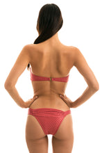 Load image into Gallery viewer, Model Back: Rio De Sol Bas Bottom Kiwanda Madras Bandeau
