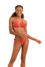 Load image into Gallery viewer, Image 04: Rio De Sol Bas Bottom Malibu-Chili Cheeky-Tie
