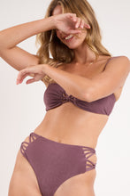Load image into Gallery viewer, Image 08: Rio De Sol Bas Bottom Malibu-Ebano Highwaist-Spin-Iris
