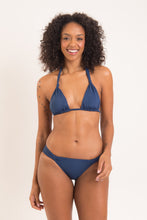 Load image into Gallery viewer, Model Front: Rio De Sol Bas Bottom Navy Mel-Comfy
