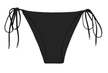 Load image into Gallery viewer, Product Front: Rio De Sol Bas Bottom Nero Lacinho
