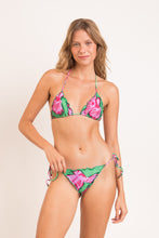 Load image into Gallery viewer, Model Front: Rio De Sol Bas Bottom Parrots Frufru
