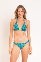 Load image into Gallery viewer, Model Front: Rio De Sol Bas Bottom Rain Mel
