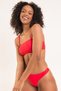 Image 12: Rio De Sol Bas Bottom Rouge Nice-Fio