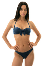 Load image into Gallery viewer, Model Front: Rio De Sol Bas Bottom Shark Bandeau
