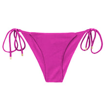 Load image into Gallery viewer, Product Front: Rio De Sol Bas Bottom Shimmer-Gaia Cheeky-Tie
