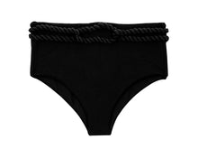 Load image into Gallery viewer, Product Front: Rio De Sol Bas Bottom St-Tpz-Black Hotpant-High
