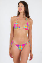 Load image into Gallery viewer, Model Front: Rio De Sol Bas Bottom Tulip-Garden Ibiza
