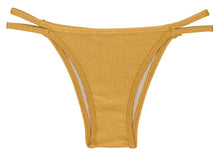 Load image into Gallery viewer, Product Front: Rio De Sol Bas Calcinha Gold Duo
