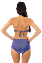 Load image into Gallery viewer, Image 06: Rio De Sol Bas Calcinha Radiante Azul Marinho Hot Pant
