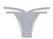 Load image into Gallery viewer, Product Front: Rio De Sol Bas Calcinha Silver Triangulo
