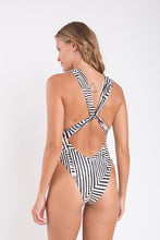 Load image into Gallery viewer, Model Back: Rio De Sol Une Pièce Collage Riviera
