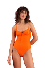 Load image into Gallery viewer, Image 04: Rio De Sol Une Pièce Dots-Orange Julia
