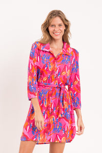 Model Front: Rio De Sol Chemise Flavors Chemise