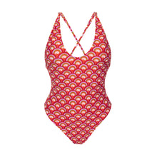 Load image into Gallery viewer, Product Front: Rio De Sol Une Pièce Floral-Scales Sunny
