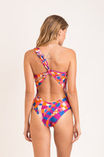 Load image into Gallery viewer, Model Back: Rio De Sol Une Pièce Funny Santorini
