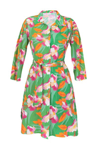 Product Front: Rio De Sol Chemise Green Bloom Chemise