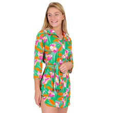 Load image into Gallery viewer, Gallery: Rio De Sol Chemise Green Bloom Chemise
