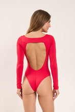 Load image into Gallery viewer, Model Back: Rio De Sol Une Pièce Hibiscus Surf
