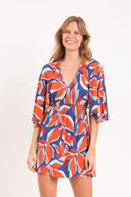 Load image into Gallery viewer, Image 11: Rio De Sol Vêtement De Plage Leaves Mini Dress
