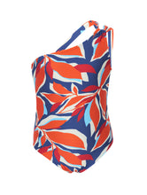Load image into Gallery viewer, Product Front: Rio De Sol Une Pièce Fille Leaves Santorini-Kids
