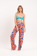 Load image into Gallery viewer, Image 09: Rio De Sol Pantalon De Plage Leaves Wide Pants

