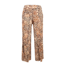 Load image into Gallery viewer, Product Front: Rio De Sol Pantalon De Plage Leopard Wide Pants
