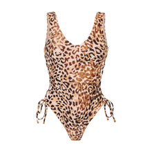 Load image into Gallery viewer, Product Front: Rio De Sol Une Pièce Leopard Zoe
