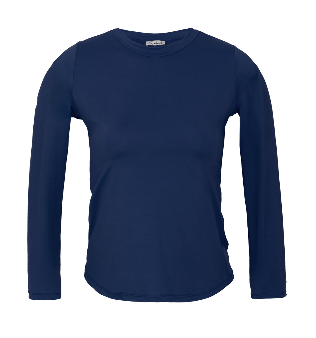Product Front: Rio De Sol Haut Navy Rash-Guard