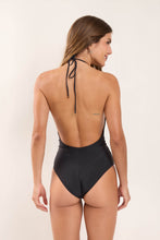 Load image into Gallery viewer, Model Back: Rio De Sol Une Pièce Nero Magda
