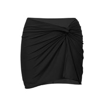 Load image into Gallery viewer, Product Front: Rio De Sol Jupe De Page Nero Skirt-Knot
