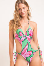 Load image into Gallery viewer, Image 09: Rio De Sol Une Pièce Parrots Trikini-Comfy

